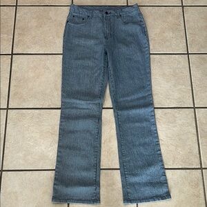 Women’s Jeans railroad stripes